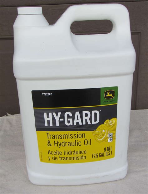 what kind of hydraulic fluid for john deere skid steer|hy guard hydraulic fluid replacement.